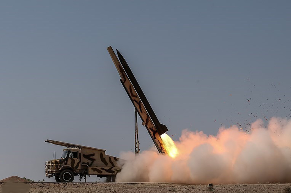 2-Nazeat, one of Iran's first indigenous rockets