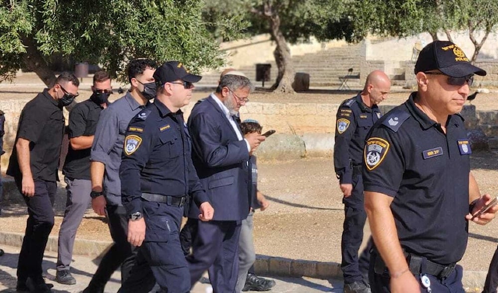 Israeli Police Minister Itamar Ben-Gvir