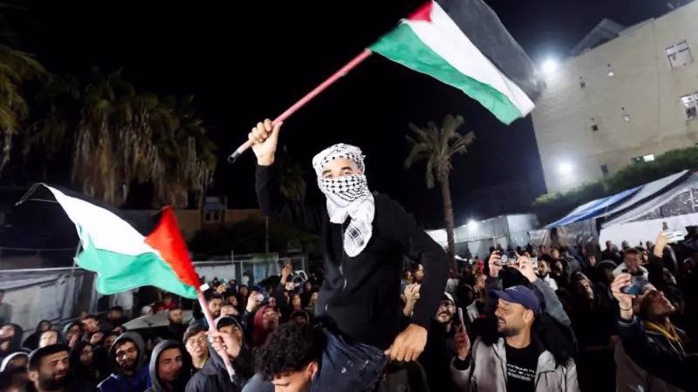 Gazans celebrate Gazans celebrate